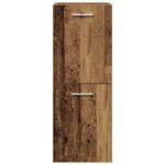 vidaXL Ensemble de meubles de salle de bain en 4 pièces en bois ancien