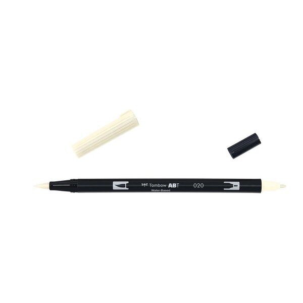 Feutre à dessin Double Pointe ABT Dual Brush Pen 020 pêche TOMBOW