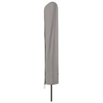 Madison Housse pour parasol sur pied 55x250 cm Gris