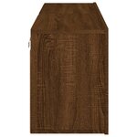 vidaXL Meubles TV muraux 2 Pièces chêne marron 60x30x41 cm
