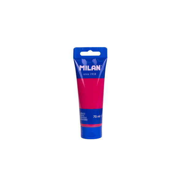 Tube 75ml peinture acrylique magenta