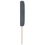 vidaXL Tête de lit LED capitonnée à boutons en cristal gris foncé 100 cm velours