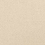 vidaXL Cadre de lit Crème 200 x 200 cm Tissu