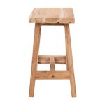 Tabouret en teck BARCELONA 50 cm