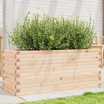 vidaXL Jardinière 110x40x45 5 cm bois de pin massif