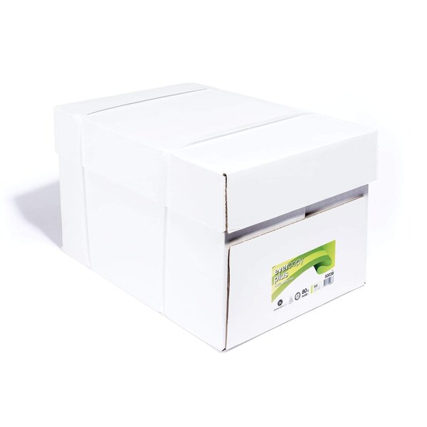 Pack de 5 ramettes papier 100% recyclé A3 - Clairefontaine Evercopy Plus
