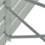 vidaXL Lit surélevé de jardin Acier galvanisé 320x40x45 cm Anthracite