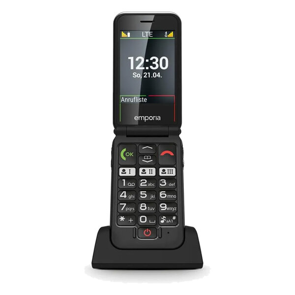 Emporia JOY-LTE téléphone senior  3 touches rapides compatible appareils auditif