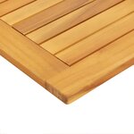 vidaXL Plateau de table 90x45x2 2 cm en bois massif d'acacia