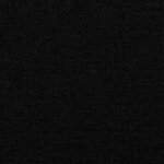 vidaXL Lit de jour avec lit gigogne noir 90x190 cm tissu