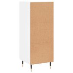 vidaXL Buffet blanc 34 5x34x90 cm bois d'ingénierie