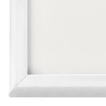 vidaXL Collage de cadres photo 5 Pièces de mur table Blanc 13x18 cm MDF