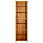 vidaXL Bibliothèque à 7 niveaux 60x22x200 cm Bois de chêne massif