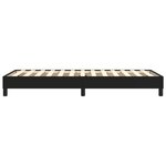 vidaXL Cadre de lit sans matelas noir 90x200 cm similicuir