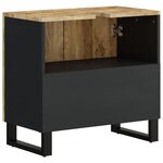 vidaXL Meuble d'évier 62x33x58 cm bois de manguier et d'ingénierie