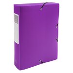 Boite De Classement Exabox Dos 60mm Polypropylène 7/10e Opak - A4 - Couleurs Assorties - X 8 - Exacompta