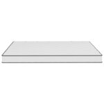 vidaXL Matelas en mousse moyennement doux 180x200 cm
