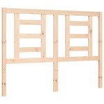 vidaXL Cadre de lit sans matelas 120x200 cm bois de pin massif