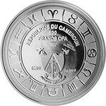 Pièce de monnaie en Argent 500 Francs g 10 Millésime 2025 Zodiac Signs 2025 PISCES