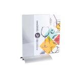 Porte-visuel Vertical Pied Aluminium A4 - Cristal - X 5 - Exacompta
