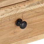 vidaXL Table basse 100x50x40 cm Bois d'acacia massif