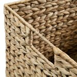 vidaXL Panier de rangement 3 Pièces Jacinthe d'eau