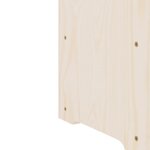 vidaXL Casier à vin avec panneau supérieur 33x25x37 cm bois pin massif