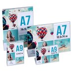 Lot De 10 Porte-étiquettes A7 Vertical - Cristal - X 10 - Exacompta