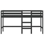 vidaXL Lit mezzanine enfants échelle 80x200 cm bois pin massif