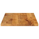 vidaXL Dessus de table 100x50x3 8cm rectangulaire bois massif manguier