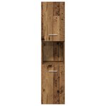 vidaXL Ensemble de meubles de salle de bain en 4 pièces en bois ancien