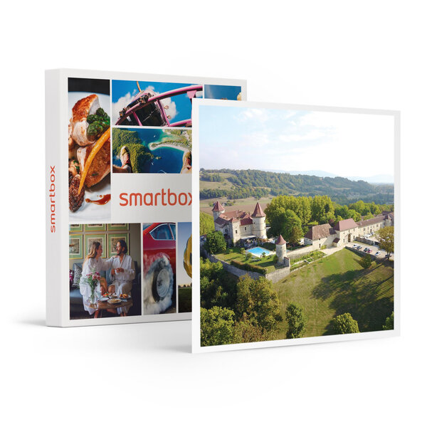 SMARTBOX - Coffret Cadeau Séjour de 2 jours en château 4* avec 2h d'accès au spa près de Lyon -  Séjour
