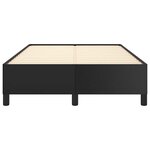 vidaXL Cadre de lit sans matelas noir 120x190 cm similicuir