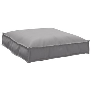 Coussin de palette vidaXL pour siège Gris 70x70x12 cm en tissu Oxford