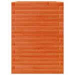 vidaXL Jardinière cire marron 50x50x68 5 cm bois de pin massif