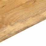 vidaXL Dessus de table 40x20x3 8 cm rectangulaire bois massif manguier
