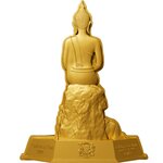 Mercredi soir Bouddha le bienheureux 7 jours Série Bouddha 1 Once Pièce d'argent 5000 Francs Tchad 2024