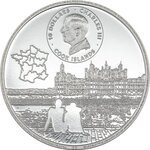 CHATEAU DE CHAMBORD 2 Once Argent Monnaie 10 Dollars Cook Islands 2024