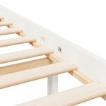 vidaXL Lit pour personne âgée sans matelas 140x190 cm bois pin massif