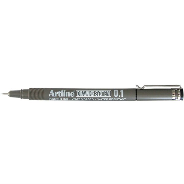 Feutre 'Drawing System' pointe 0,1 mm noir ARTLINE