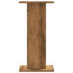 vidaXL Supports pour plantes 2 Pièces chêne artisanal bois d'ingénierie