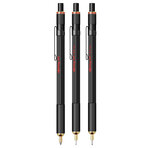 rOtring 800 Porte-mine  Noir  mécanique rétractable   0.5 mm