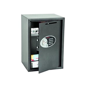Coffre-fort Anti-effraction SS0804ED VELA HOME / OFFICE 51 Litres Gris PHOENIX