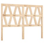 vidaXL Tête de lit 141x4x100 cm Bois massif de pin