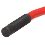 vidaXL Griffe de jardin Rouge Acier