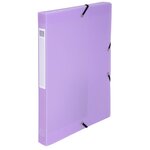 Boite De Classement Exabox Dos 25mm Polypropylène 7/10e Chromaline Pastel - A4 - Couleurs Assorties - X 8 - Exacompta