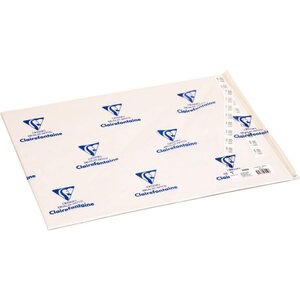 Paquet de 50 feuilles de papier calque uni 50 x 65 cm 90 g CLAIREFONTAINE