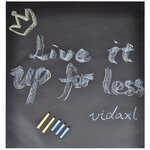 Tableau autocollant mural 0 6 x 3 m 2 rouleaux avec craies noir 02_0045435