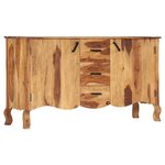 vidaXL Buffet 145x40x80 cm Bois solide