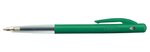 Stylo bille M10 CLIC Medium Pte Moy. 1 mm Encre Verte BIC